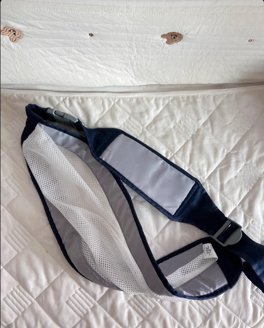 萌森鸭旗舰店:19.9元! 萌森鸭抱娃神器解放双手新生婴儿背带外出简易前抱式孩子宝宝-3