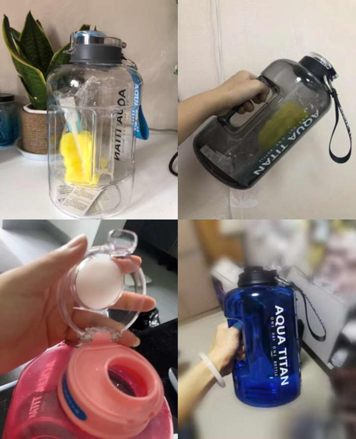 首单签到吨吨桶大容量运动水杯水壶