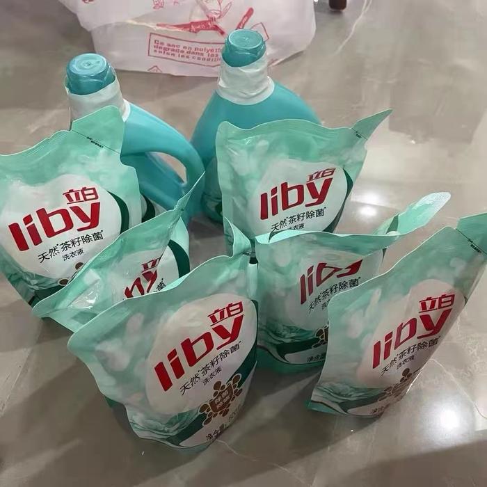 立白除菌除螨茶籽洗衣液10斤