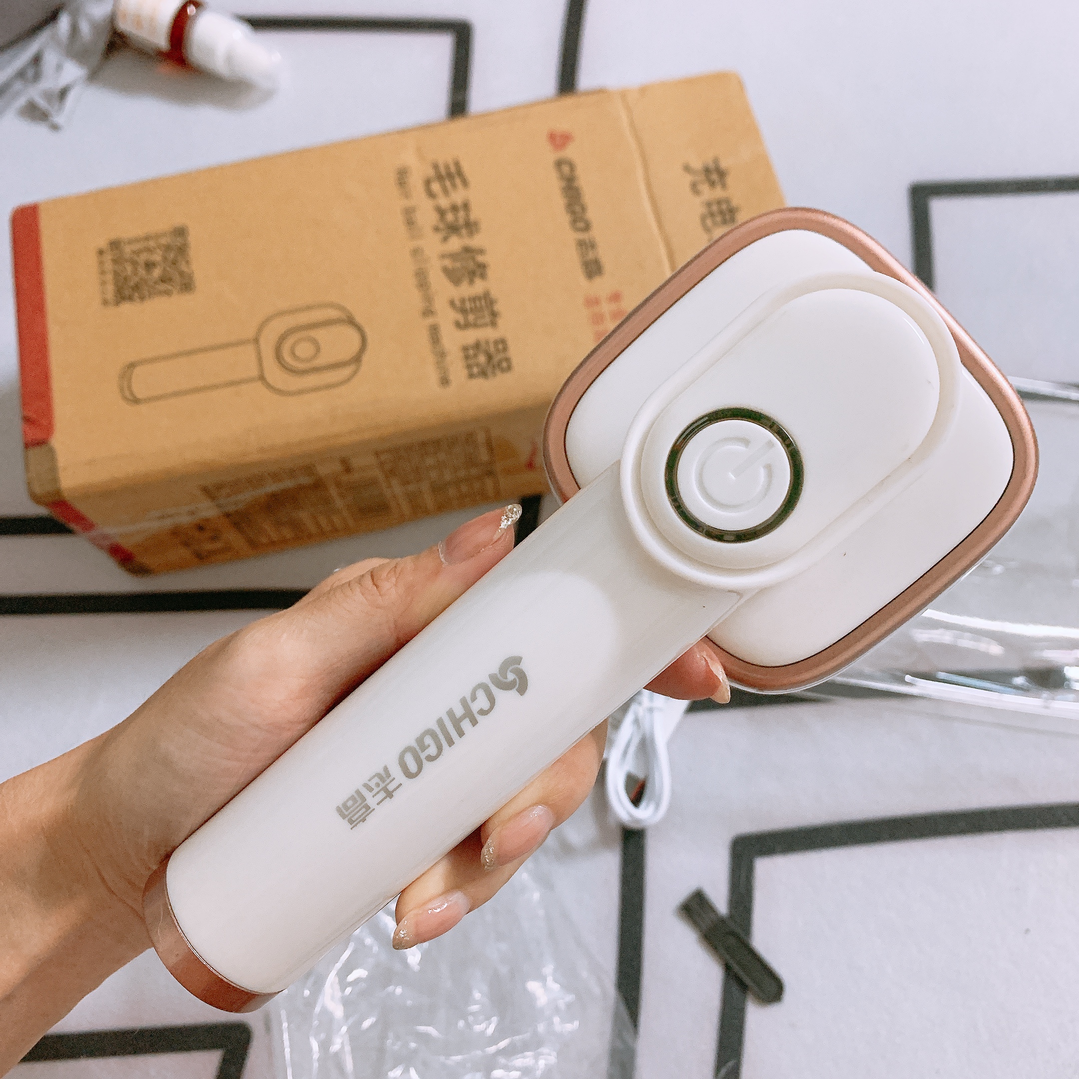 志高科雅专卖店:14.9元! 志高毛球修剪器充电式家用衣服起球剃毛机毛衣刮打除毛器去球神器-2