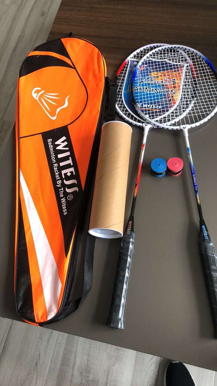 witess羽毛球拍2支送6球2手胶1包 - 大淘客联盟