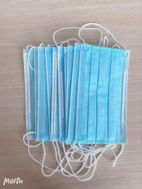 【50个装】含熔喷布三层防护口罩 - 大淘客联盟