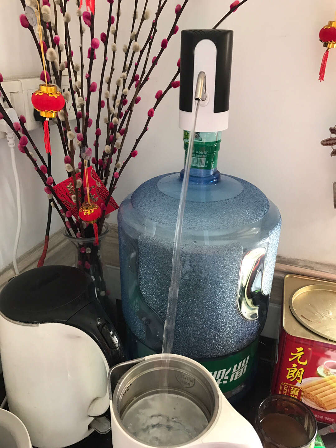 全新升級電動抽水器來幫忙 國家質檢環保材質健康飲水 無線迷你便攜