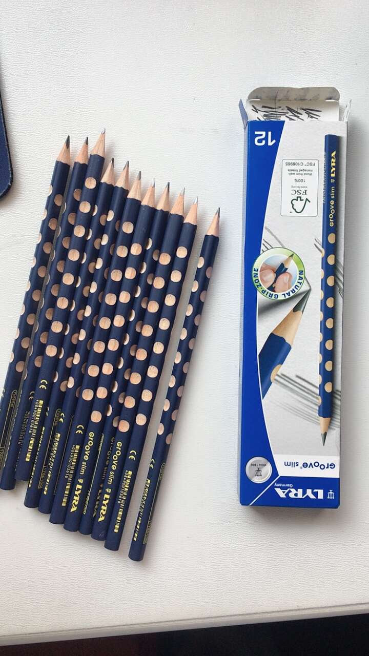 【德国lyra】洞洞笔2支加5只原木铅笔 - 大淘客联盟