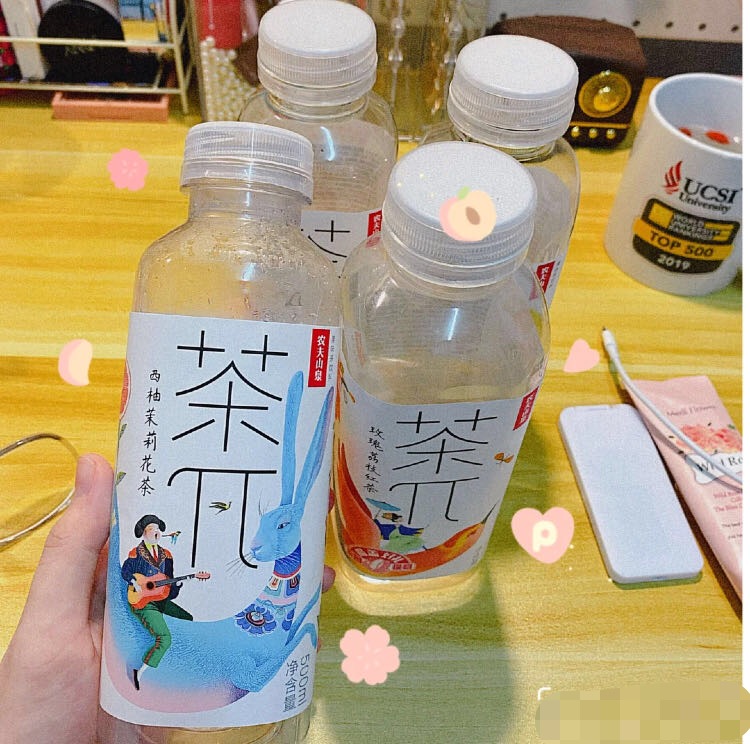 農夫山泉茶π風味飲料500ml*5瓶