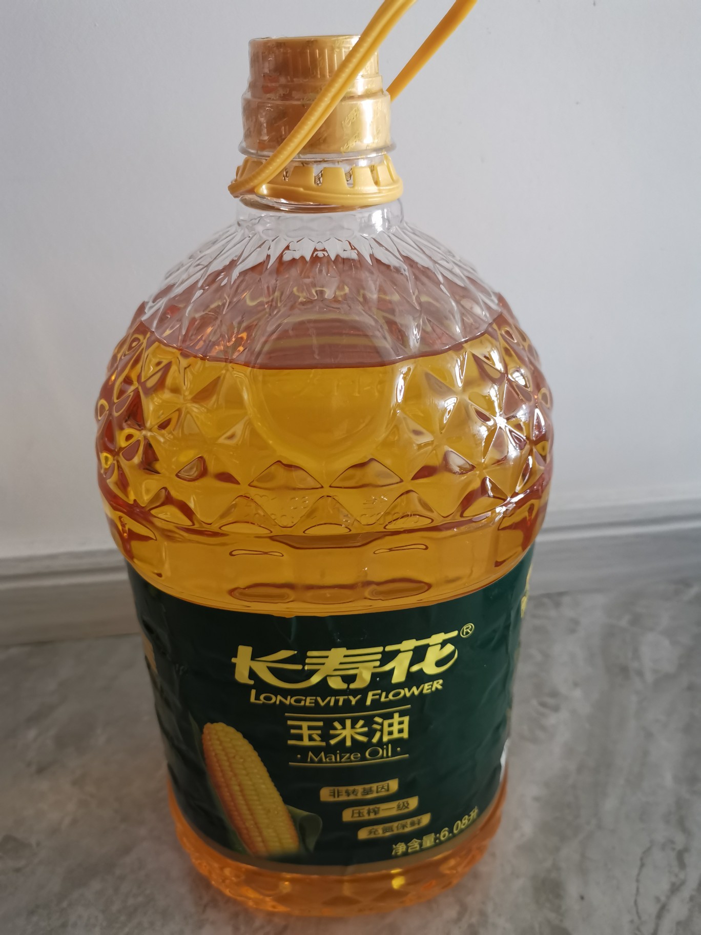 長壽花玉米油6.08l*2