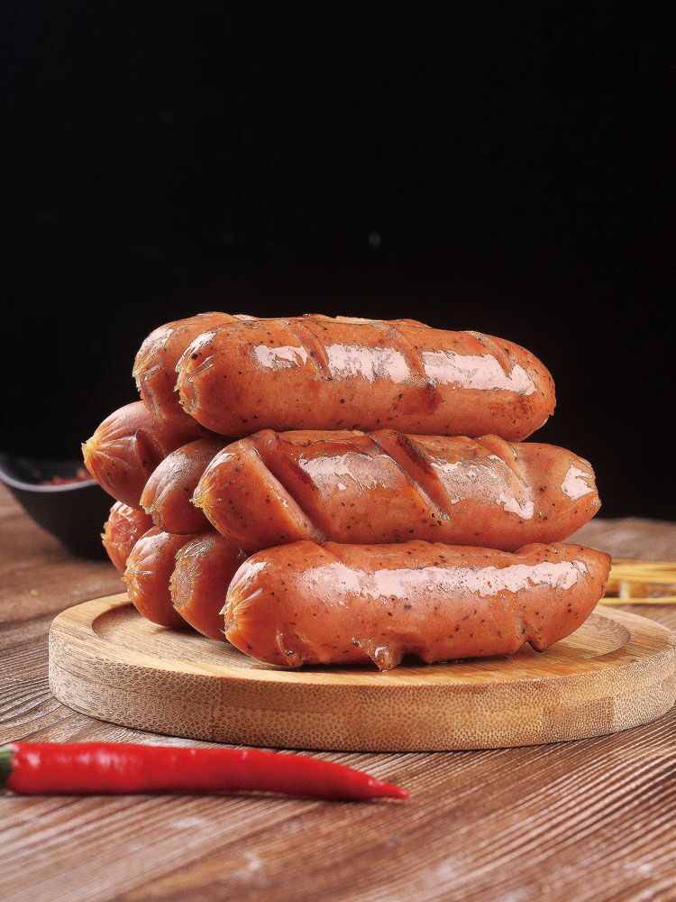 159元牛百岁旗舰店原味黑椒香辣烤肠10根