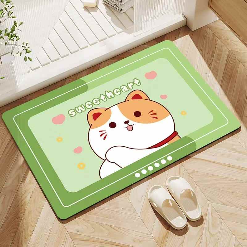 7.9元! 【任选一个价】家用防滑新年地垫60cmx90cm-3