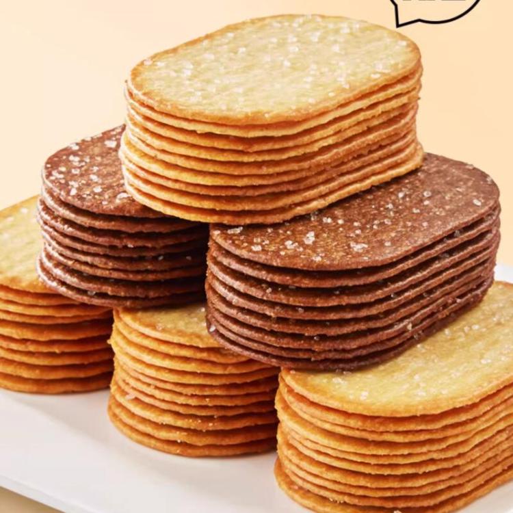 比比赞椰奶薄脆饼干300g