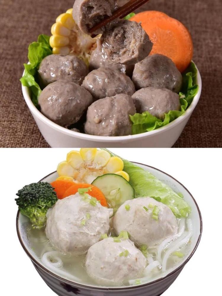 2斤！客家猪肉丸+潮汕牛肉丸双拼2袋！