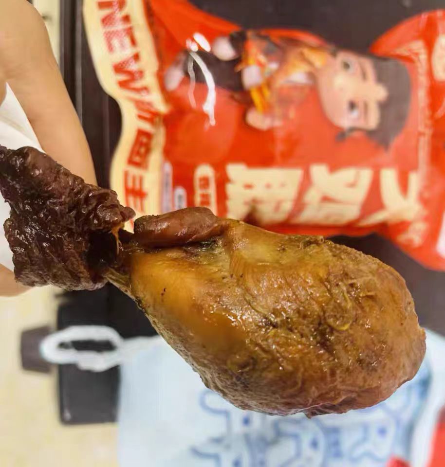 小石头氮气锁鲜鸭小腿32g*10根