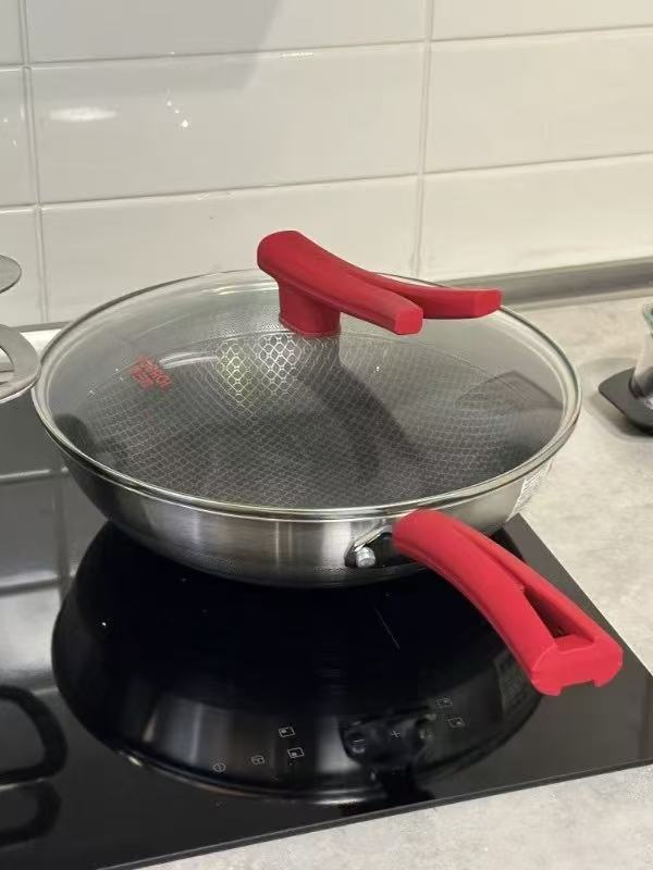 【康巴赫】家用不粘锅炒锅304不锈钢