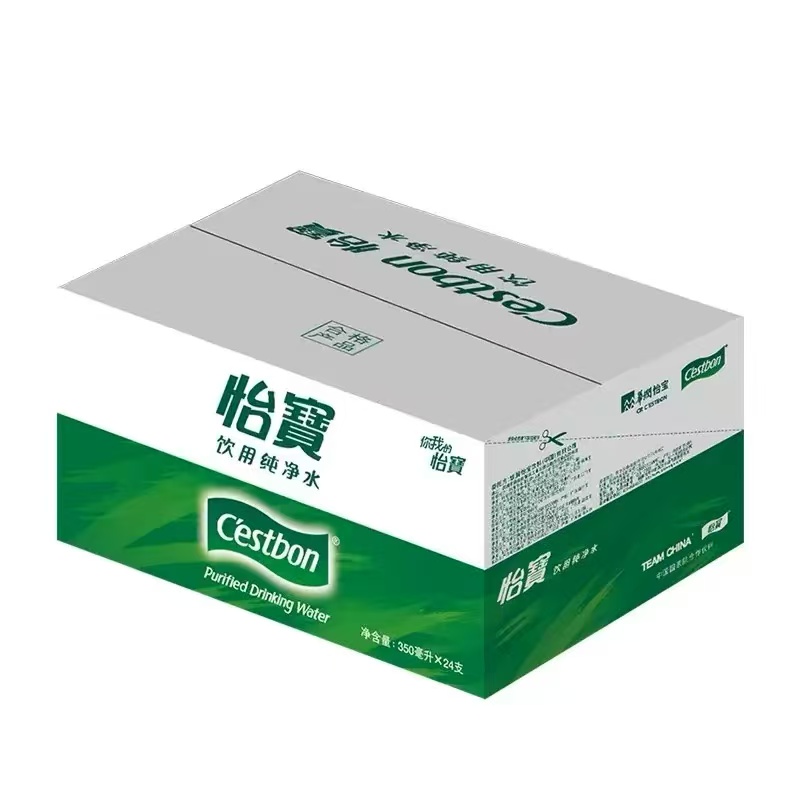 下拉秒杀！怡宝引用纯净水350ml*24瓶整箱