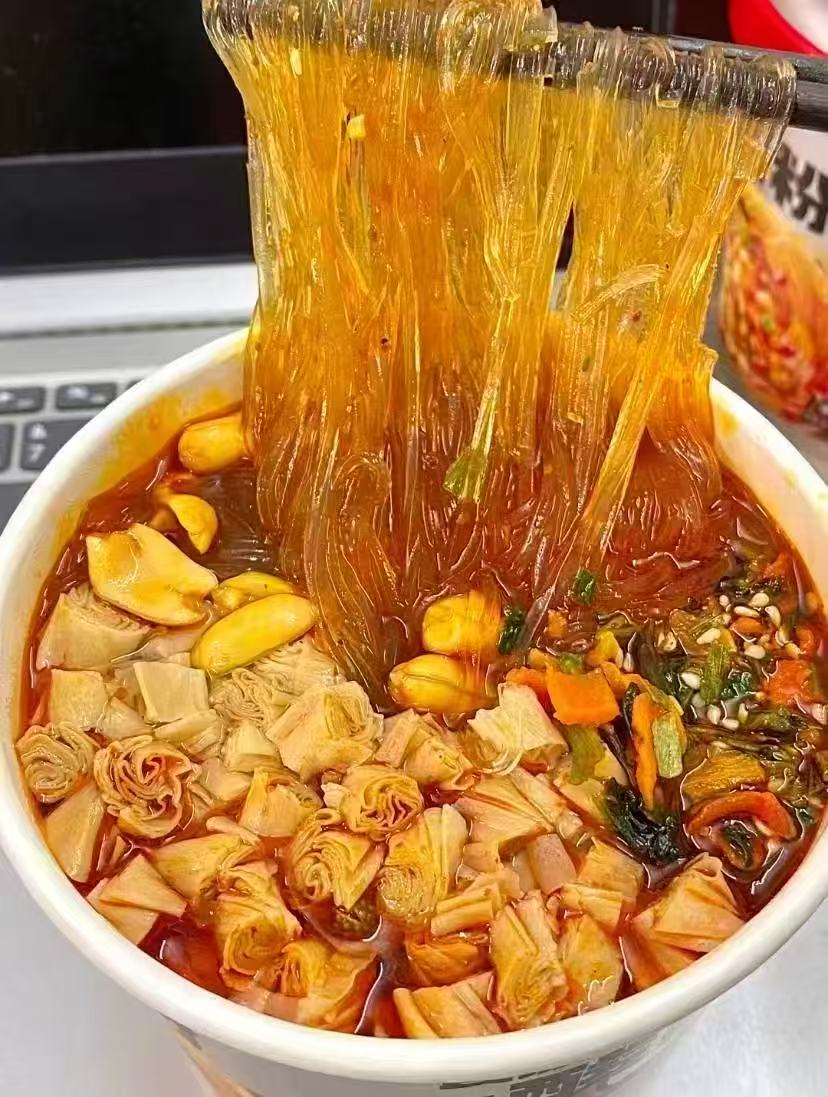 食族人桶装酸辣粉任选6件