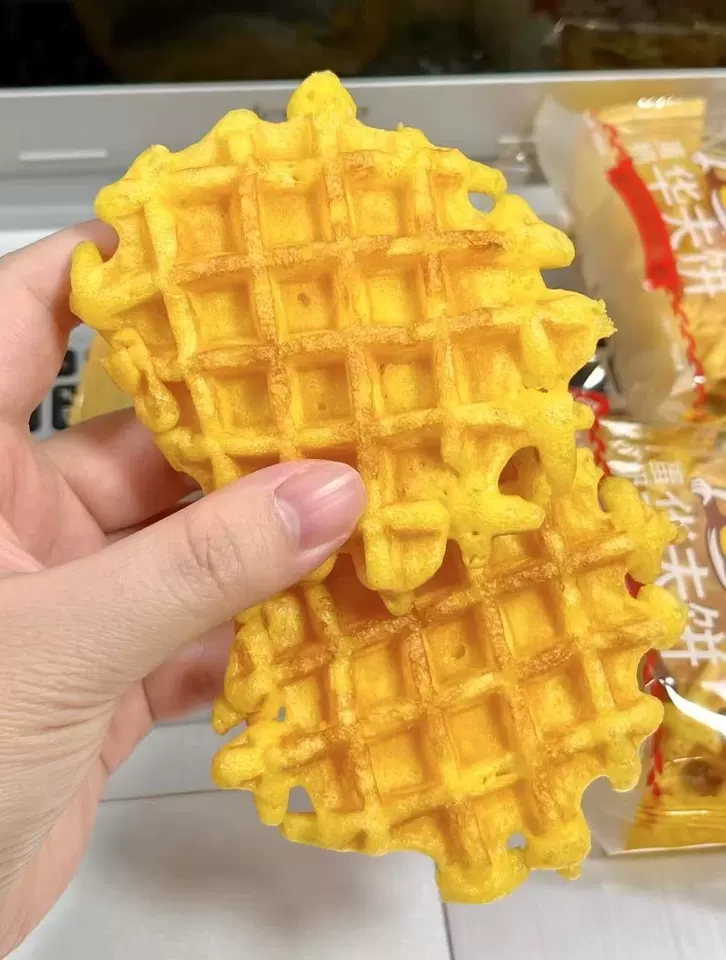 回头客黄油味华夫饼500gX3箱