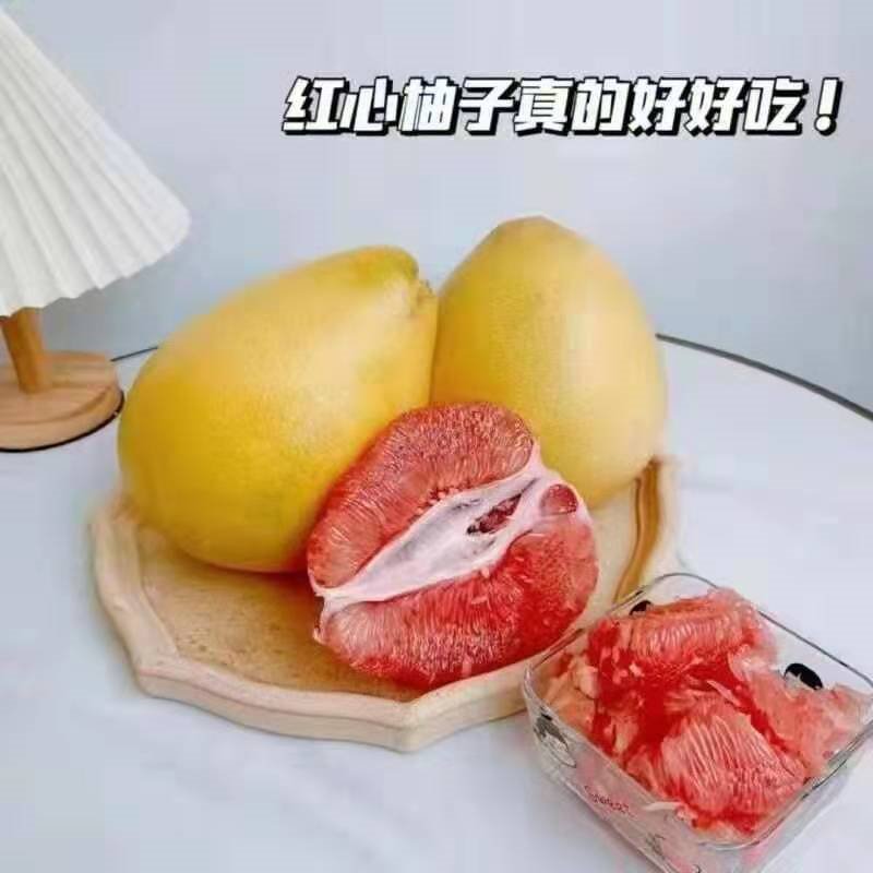 福建新鲜整箱红心柚子*5斤