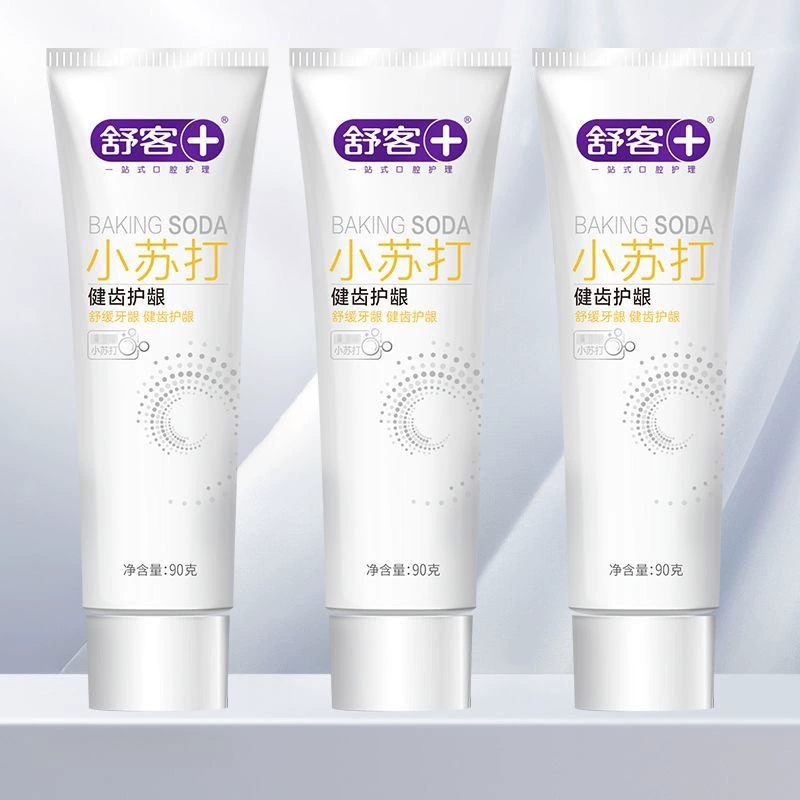 下拉金币6.56！舒客小苏打健齿护龈牙膏3支