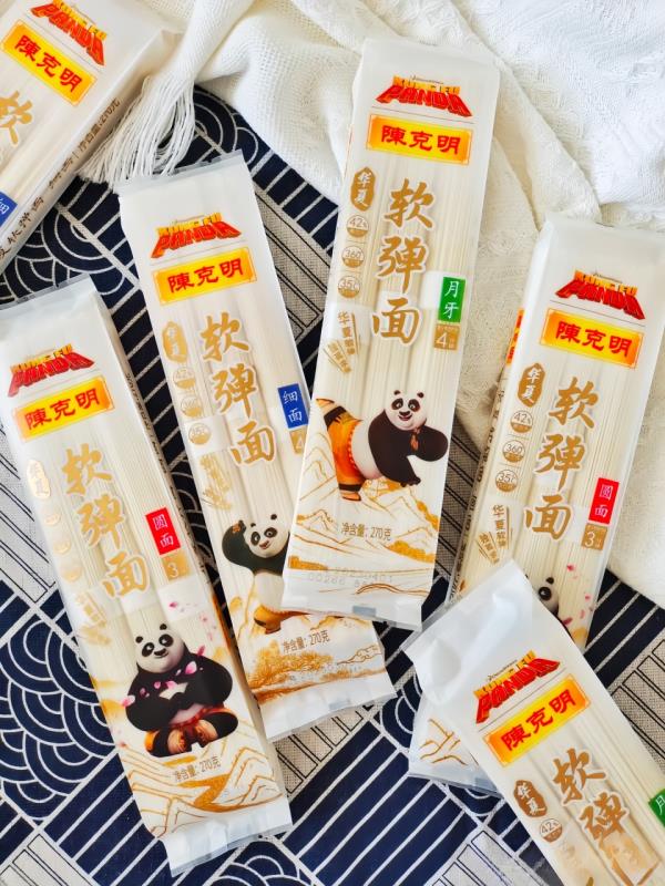 陈克明日晒月牙面超细龙须面200g装