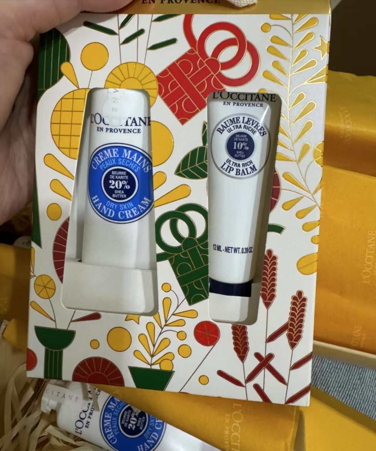 【教师节礼物】欧舒丹香氛护手霜唇膏套装