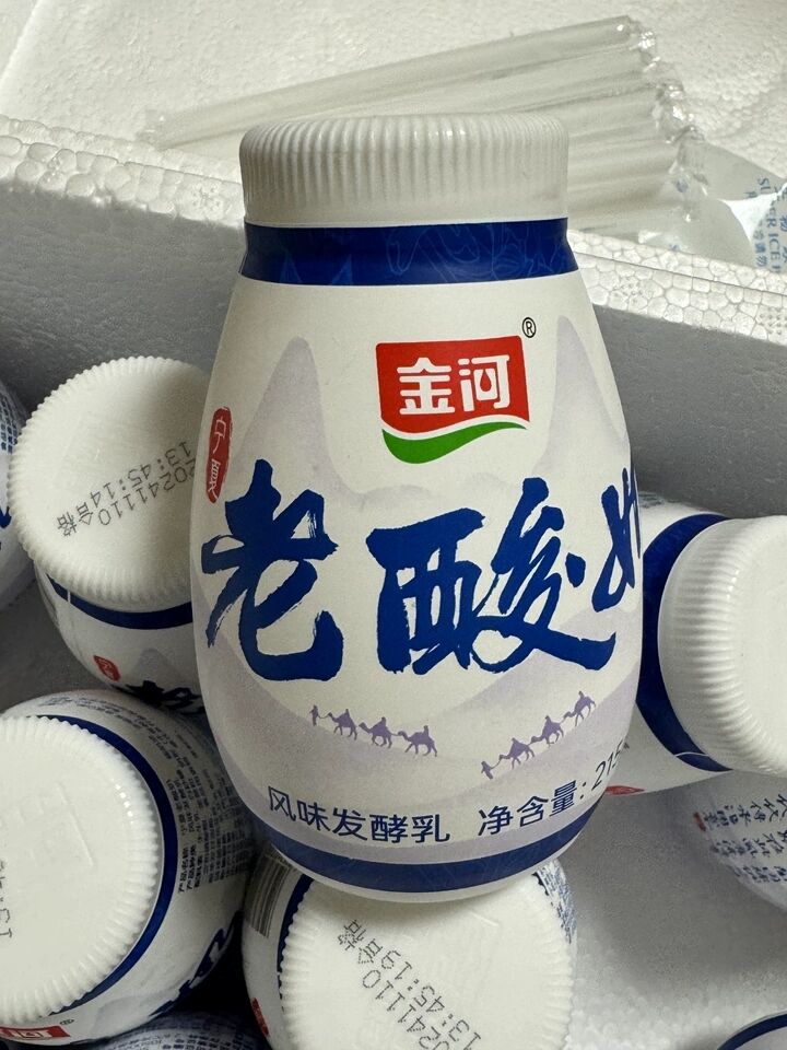 【金河】宁夏老酸奶200g*6瓶