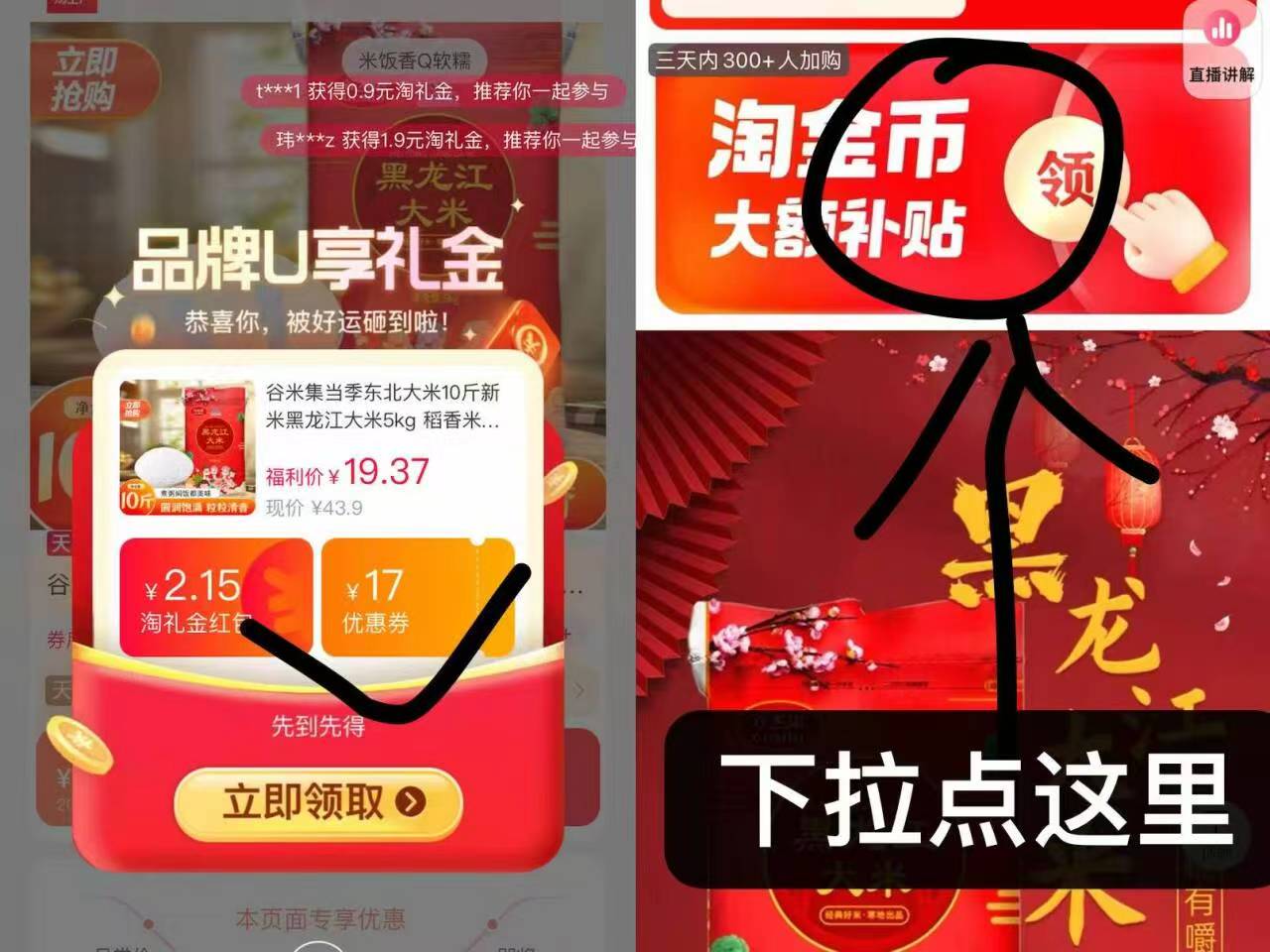 谷米集当季东北大米10斤装