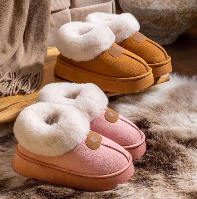 10.08元入手！全部一个价男女款保暖雪地靴