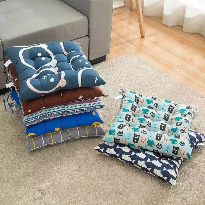 礼金下拉9！加绒加厚超柔软坐垫2个