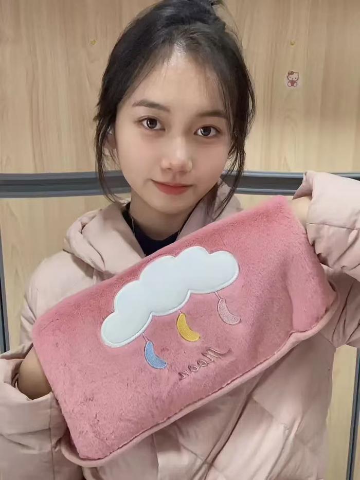 先科毛绒热水袋充电款+充电器