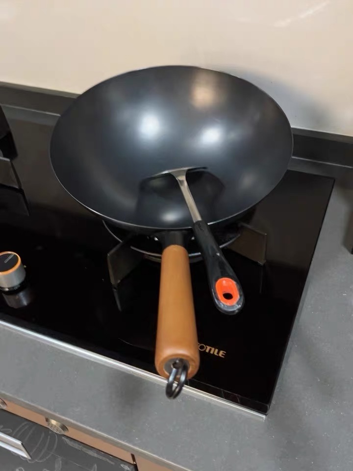 【沂蒙铁匠】老式不粘铁锅