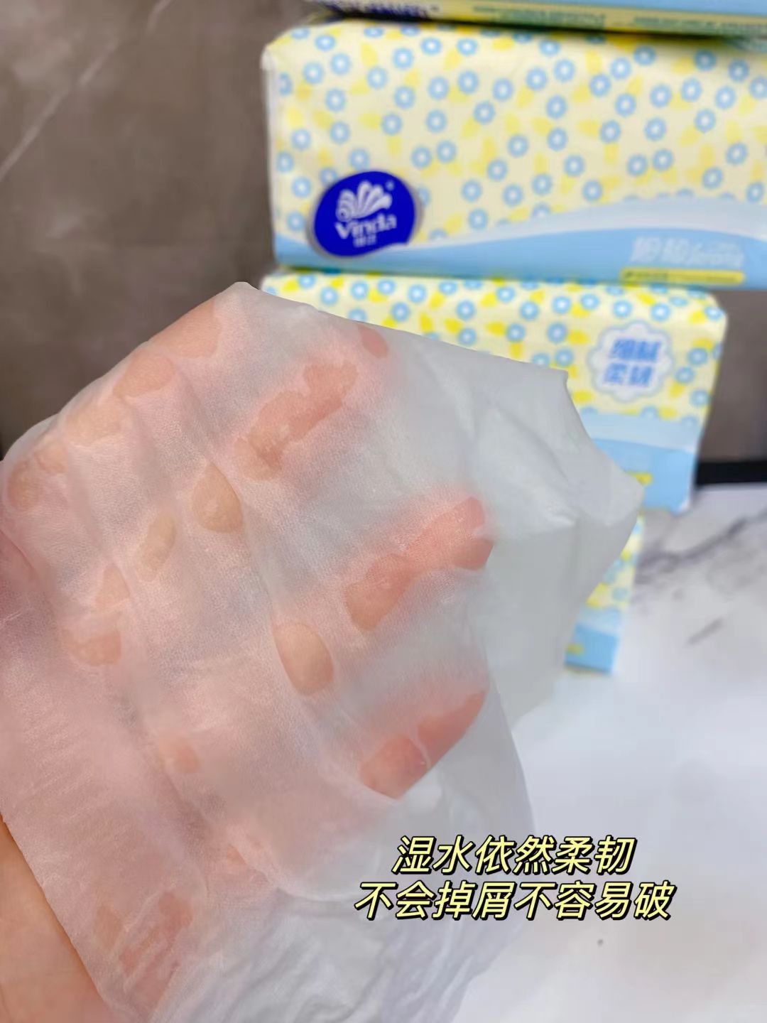 维达抽纸巾100抽家用10包