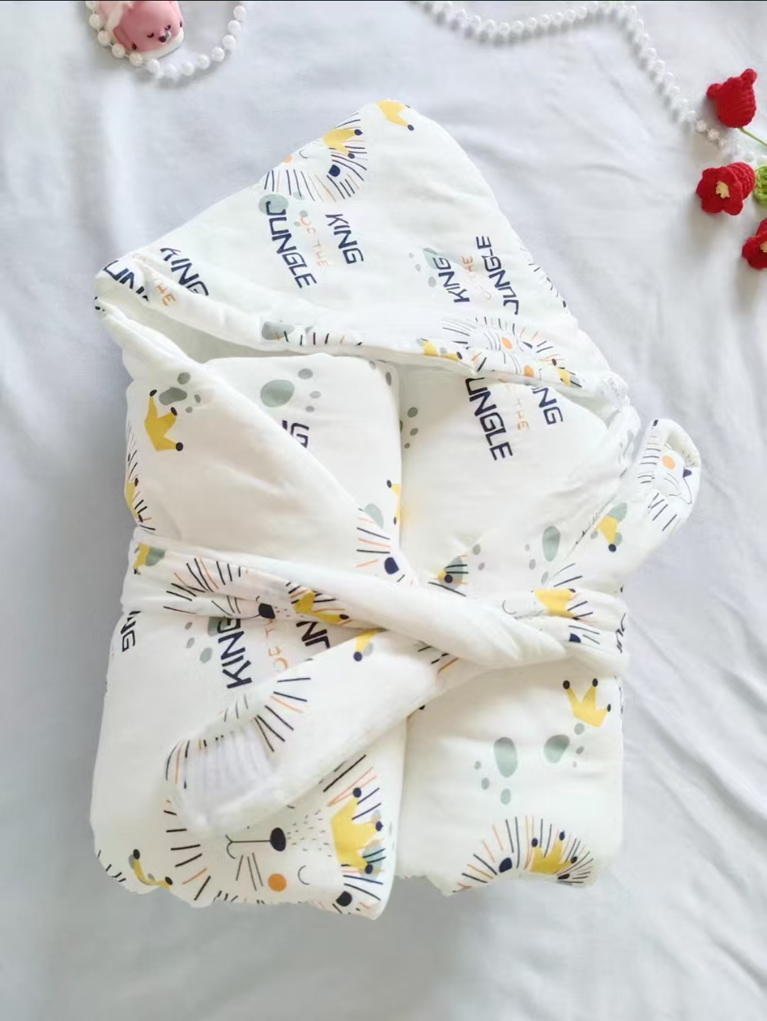 【29.9】新生儿秋冬夹棉抱被