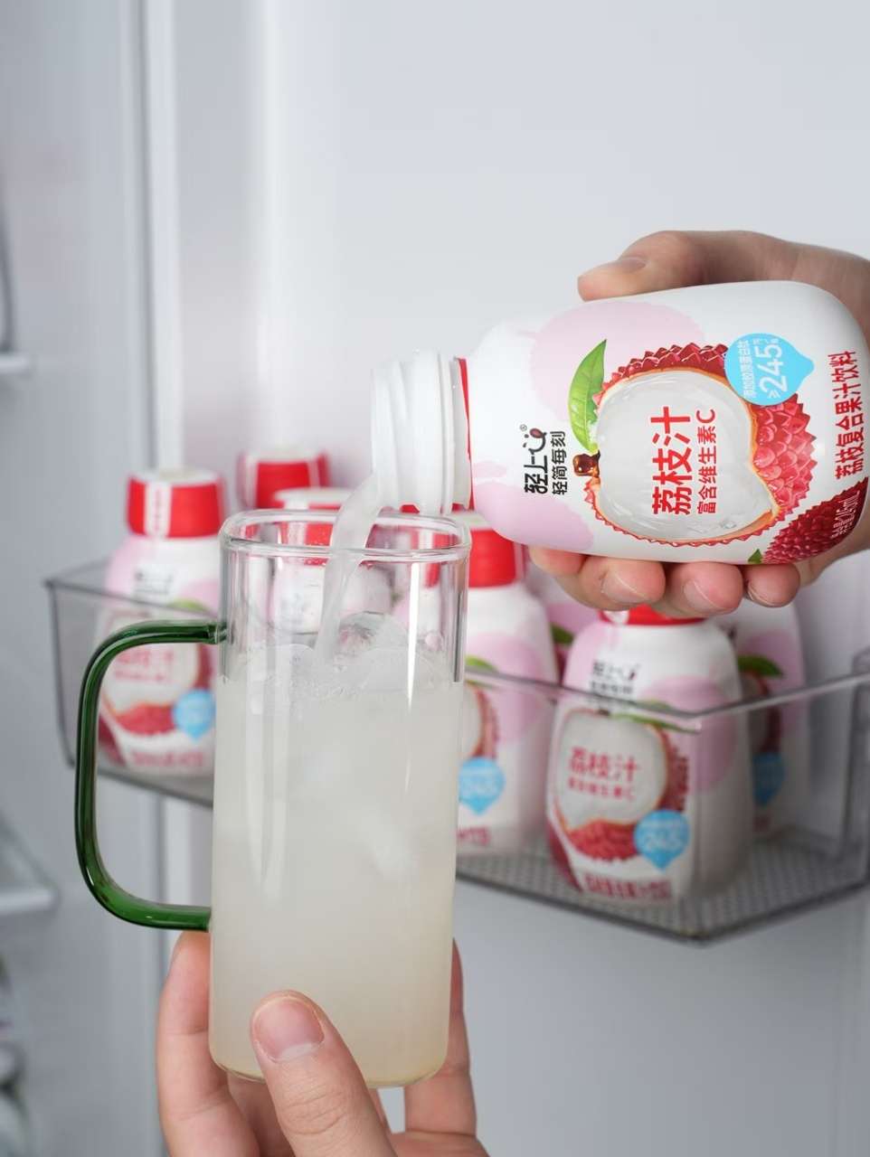 【轻上】荔枝汁/杨梅汁245ml×10瓶！