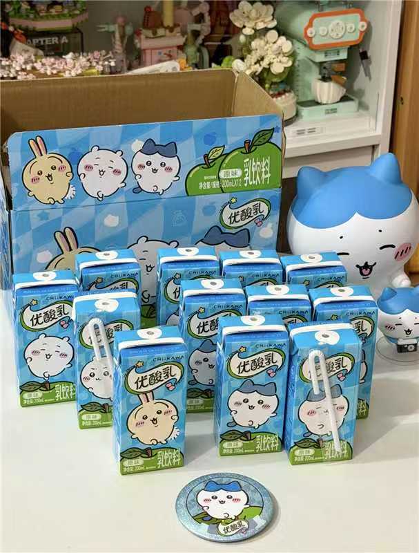 【到手14.9】CHIIKAWA联名优酸乳200ml*12盒