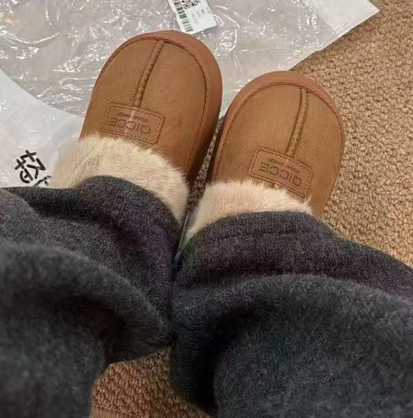 雪地靴女新款冬季加绒加厚全包女棉鞋