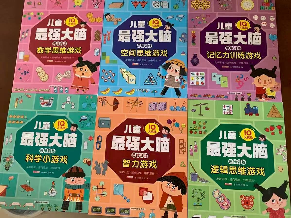 IQ大挑战越玩越聪明的思维训练游戏早教书