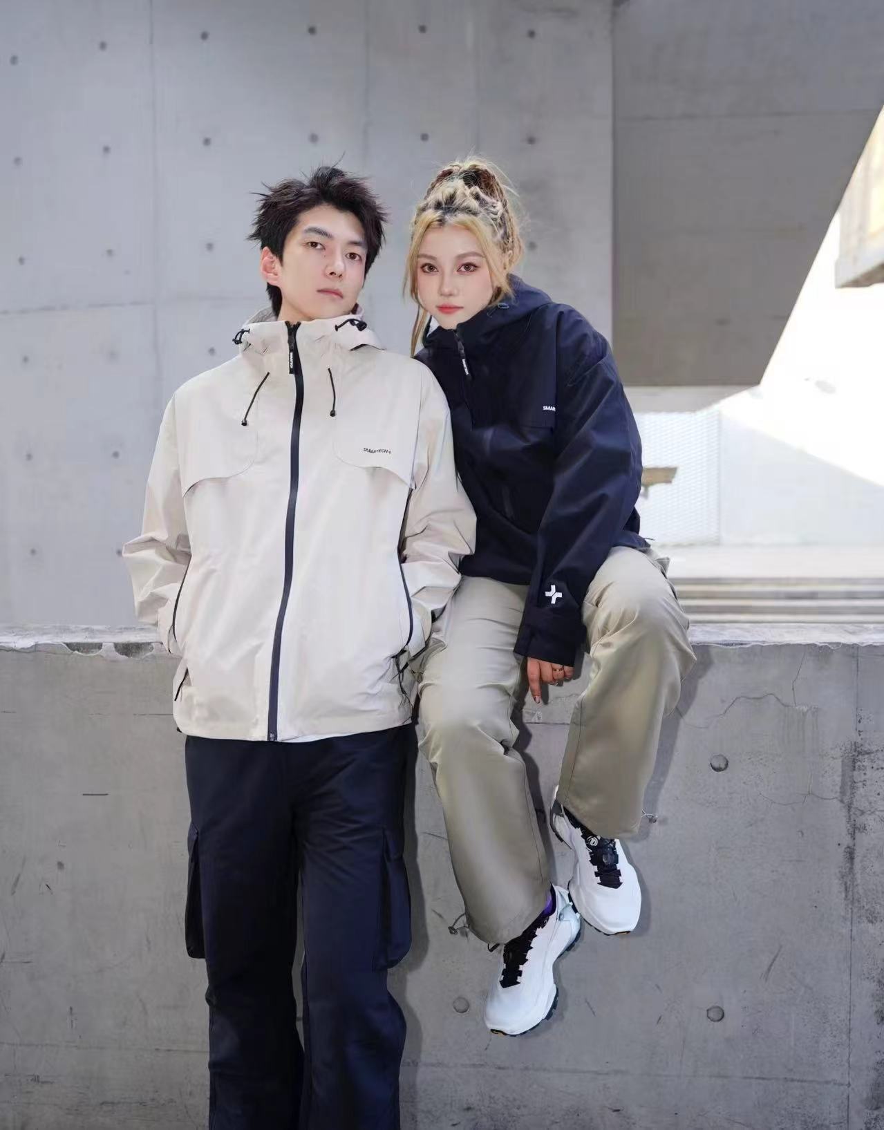 森马外套连帽冬季套装合辑X2