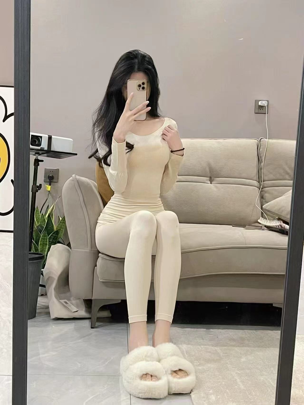 雅鹿秋冬保暖内衣男女2025情侣套装