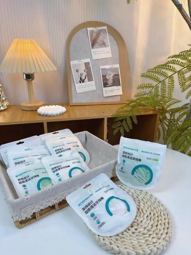 roaman罗曼高端薄荷味牙线共308支