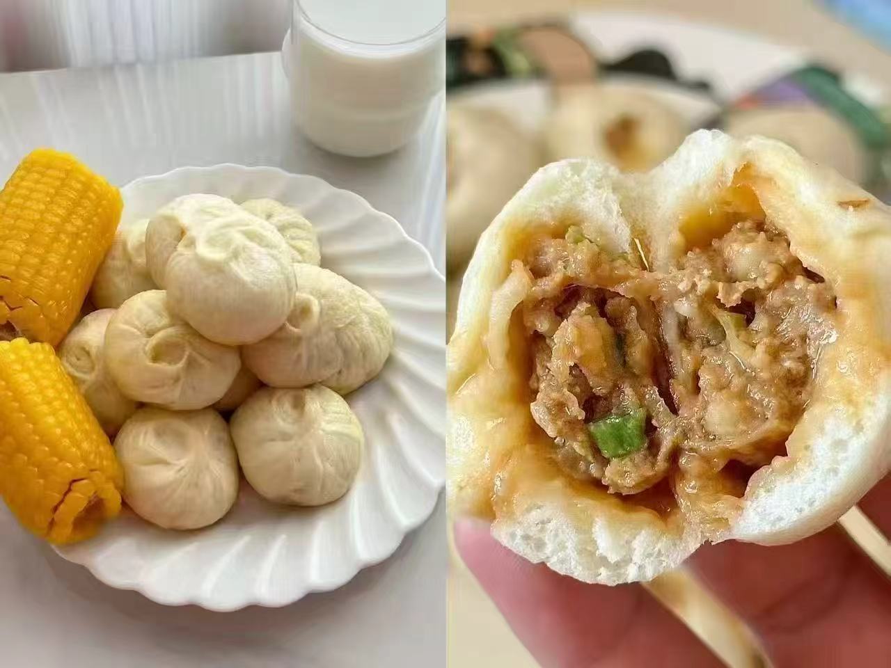 【顺丰冷链】1kg！同庆楼鲜肉小笼包40只