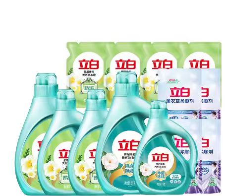 立白小苍兰液+茶籽液+柔顺剂22斤