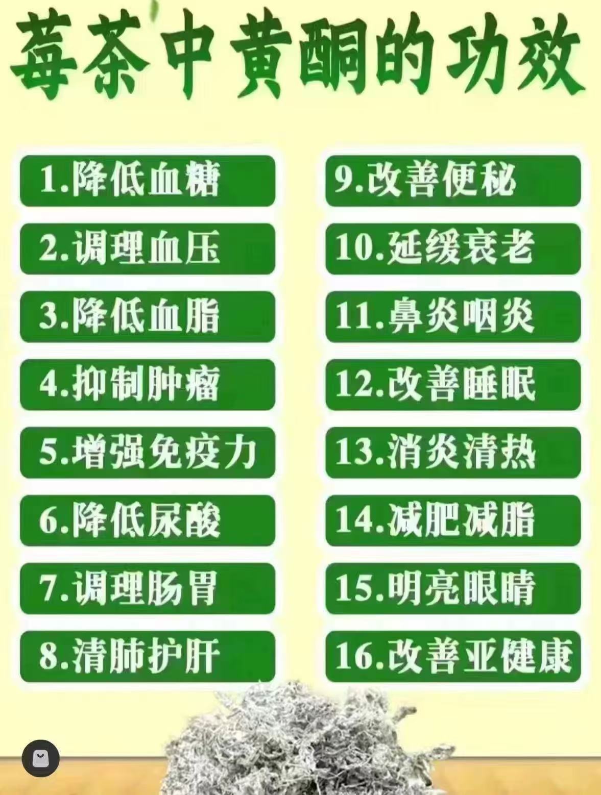 金亩园！特级芽尖莓茶