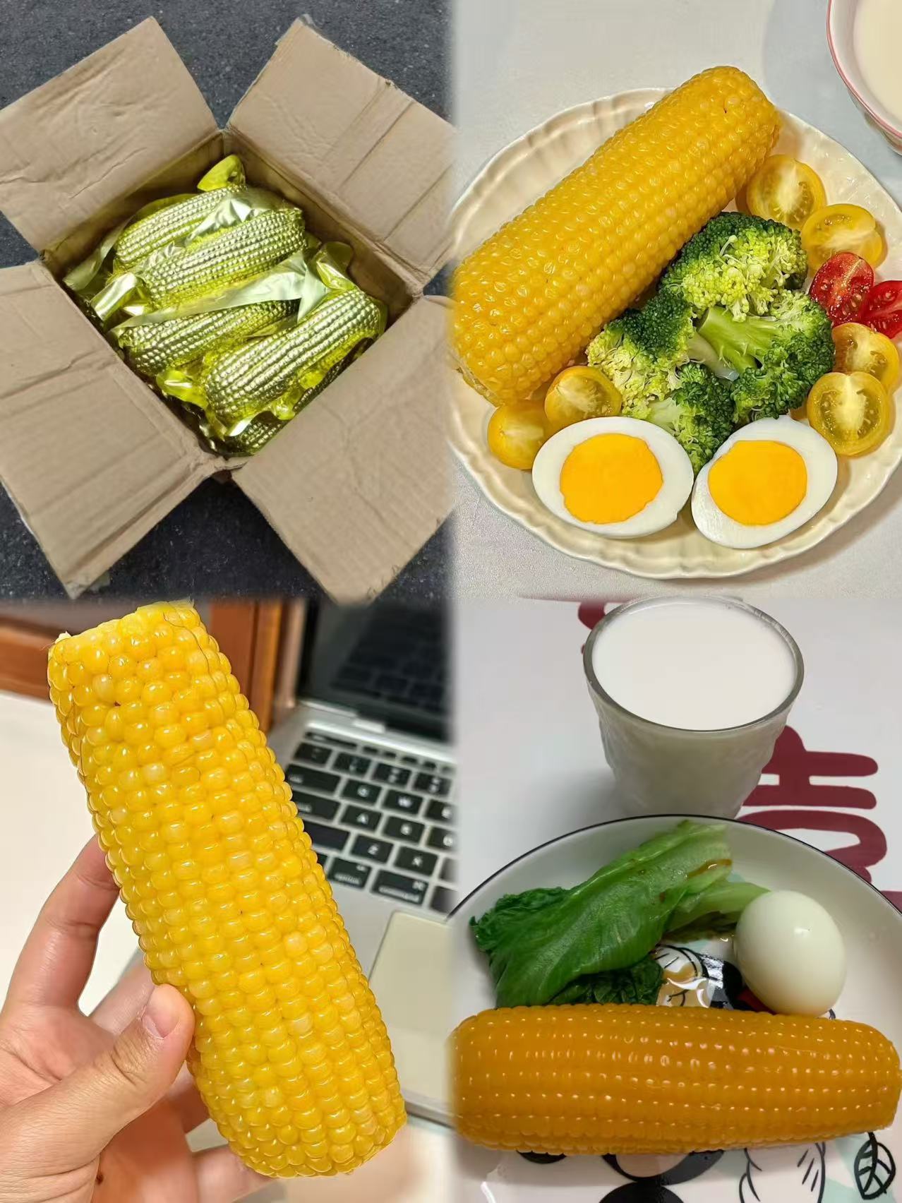 新货！220g*8根！刘老杆黄糯玉米