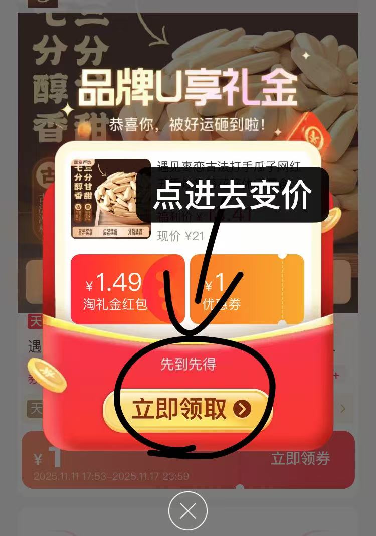 遇见枣恋.古法打手瓜子2斤