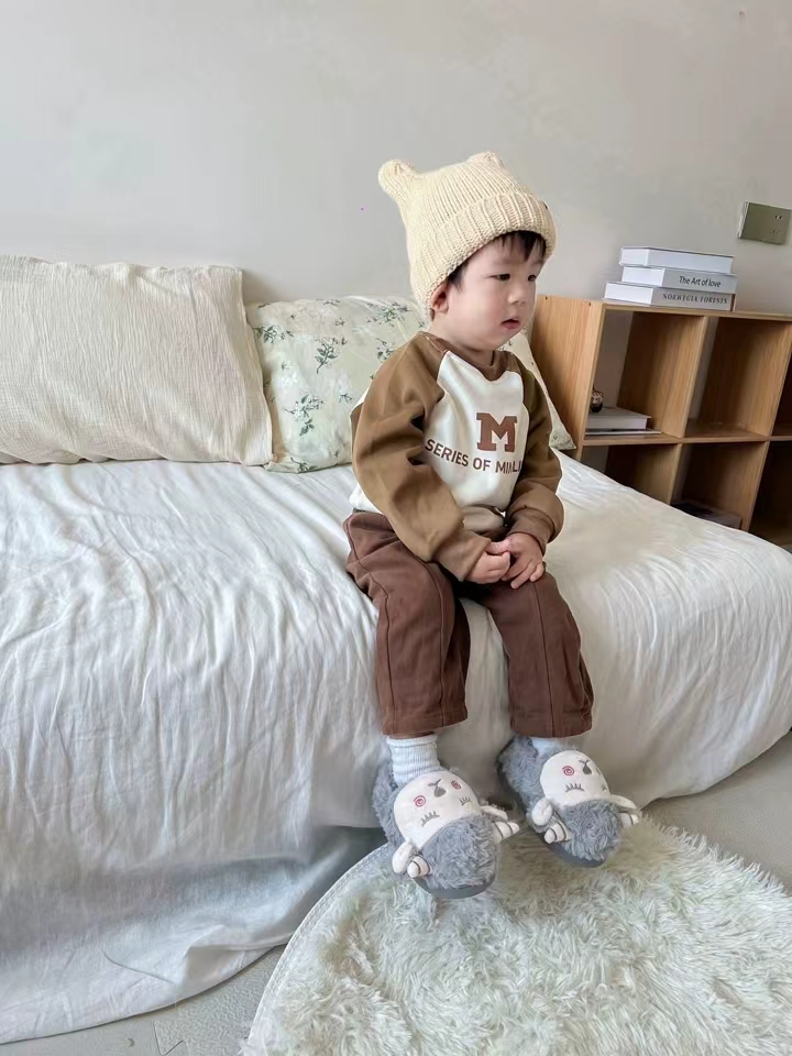 儿童成人棉拖鞋男童女童室内家居亲子棉拖