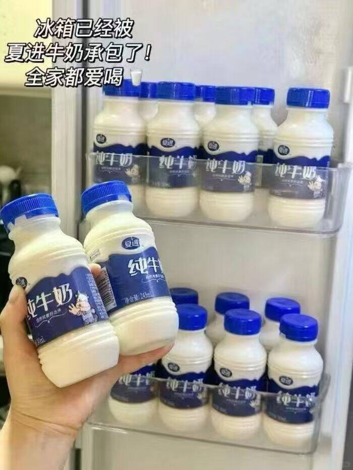 瓶装的！纯牛奶！宁夏招牌奶