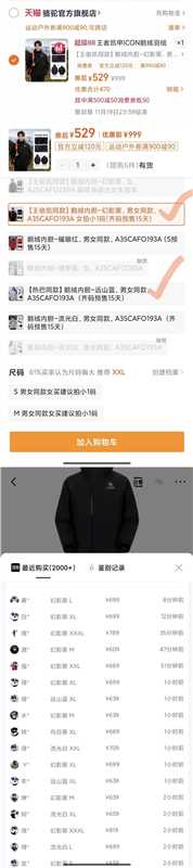 骆驼凯甲ICON鹅绒羽绒服冲锋衣