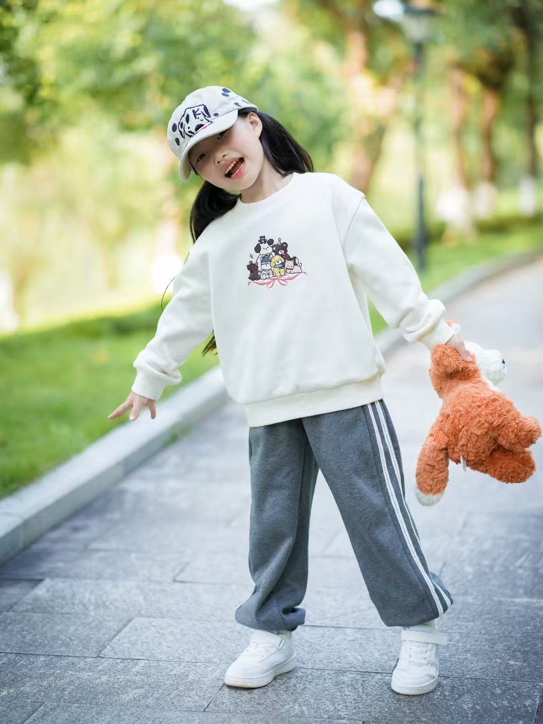 361童装男童运动针织长裤