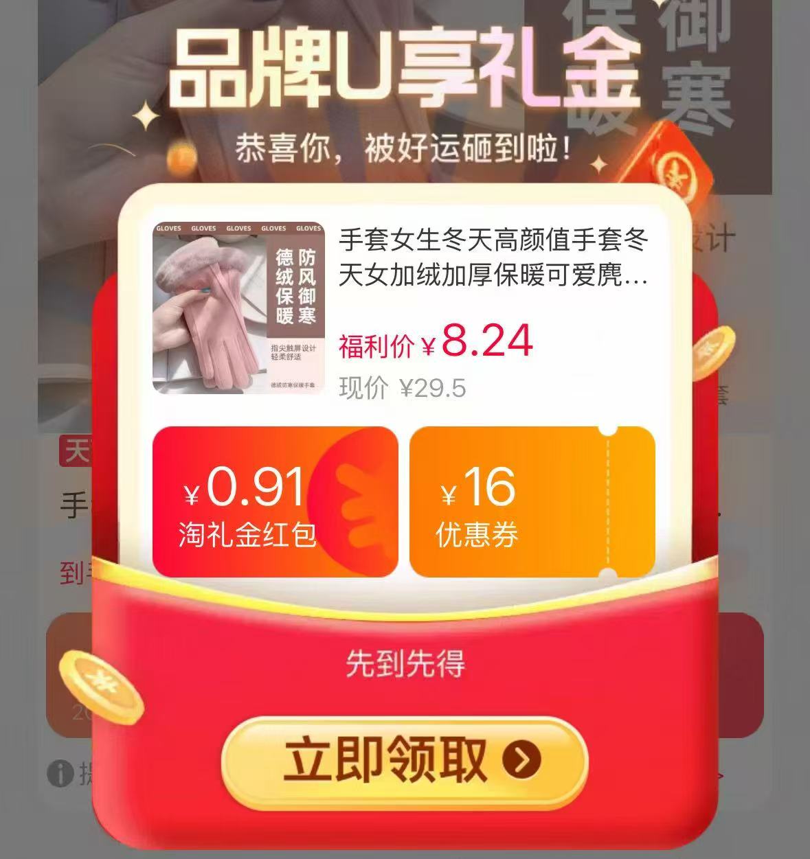 户外骑行加绒加厚高颜值德绒触屏毛圈手套