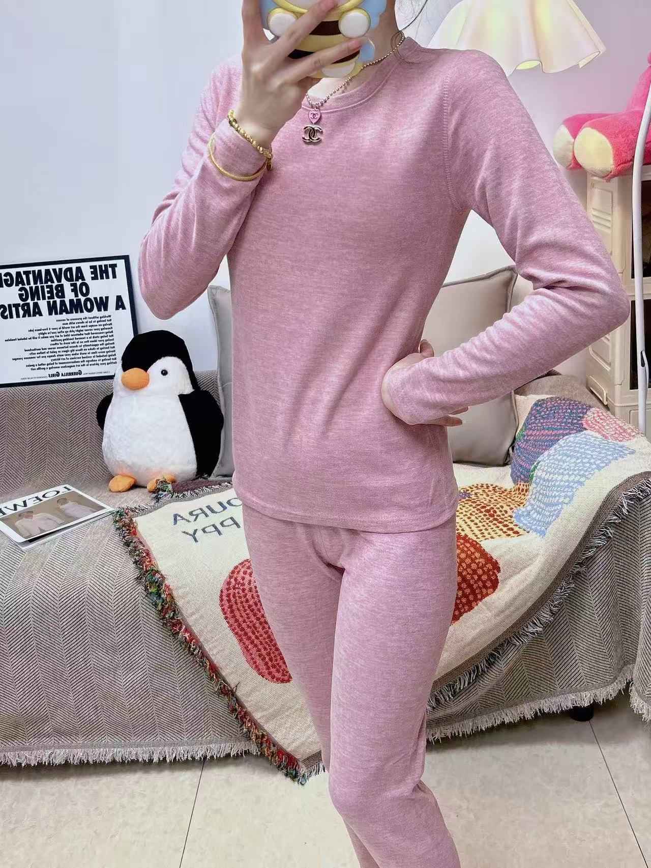 雪中飞•秋冬男女同款保暖套装