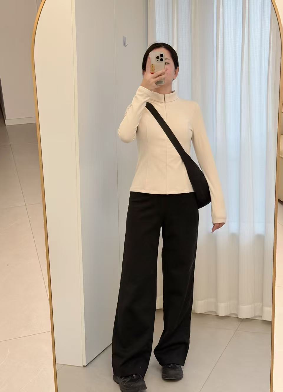 SIINSIIN直筒裤加绒休闲裤冬季